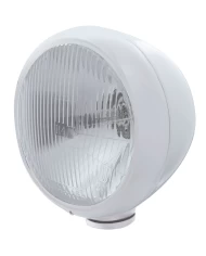 (BOX) STAINLESS STEEL CLASSIC "GUIDE" HEADLIGHT - H4 HALOGEN BULB (BOX) STAINLESS STEEL CLASSIC "GUIDE" HEADLIGHT - H4 HALOGEN BULB