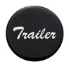 UP23229-1K-"Trailer" Glossy Air Valve Knob Candy Color Sticker - Glossy Black