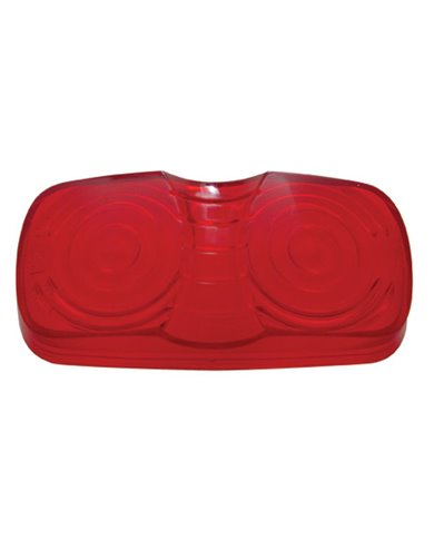 (BULK) TIGER-EYE CLEARANCE/MARKER LIGHT LENS - RED (BULK) TIGER-EYE CLEARANCE/MARKER LIGHT LENS - RED