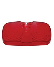 (BULK) TIGER-EYE CLEARANCE/MARKER LIGHT LENS - RED