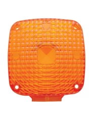 (BULK) TURN SIGNAL LIGHT LENS - AMBER