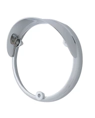 (CARD) CHROME PLASTIC LED LIGHT BEZEL W/ UP-SIDE DOWN VISOR - 38113 SERIES