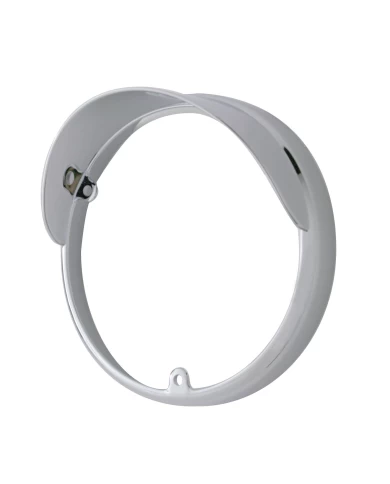 (CARD) CHROME PLASTIC LED LIGHT BEZEL W/ UP-SIDE DOWN VISOR - 38103 SERIES (CARD) CHROME PLASTIC LED LIGHT BEZEL W/ UP-SIDE DOWN VISOR - 38103 SERIES