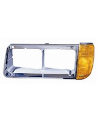 (BULK) STAINLESS STEEL LIGHT BRACKET W/ TWO 17 AMBER LED BEEHIVE LIGHT - AMBER LENS (BULK) STAINLESS STEEL LIGHT BRACKET W/ TWO 17 AMBER LED BEEHIVE LIGHT - AMBER LENS