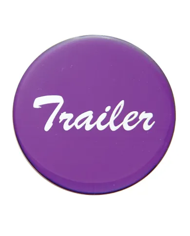 UP23229-1P-"Trailer" Glossy Air Valve Knob Candy Color Sticker - Candy Purple