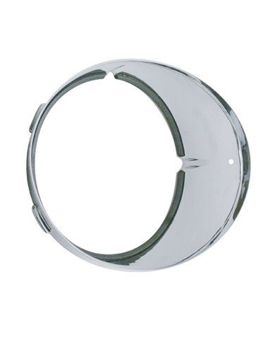 (CARD) CHROME PLASTIC FREIGHTLINER INNER HEADLIGHT BEZEL - PASSENGER (CARD) CHROME PLASTIC FREIGHTLINER INNER HEADLIGHT BEZEL - PASSENGER