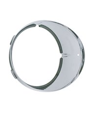(CARD) CHROME PLASTIC FREIGHTLINER INNER HEADLIGHT BEZEL - PASSENGER