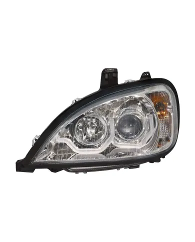 UP31187-Chrome Projection Headlight With Dual Function Light Bar For 2001-2020 Freightliner Columbia - Driver