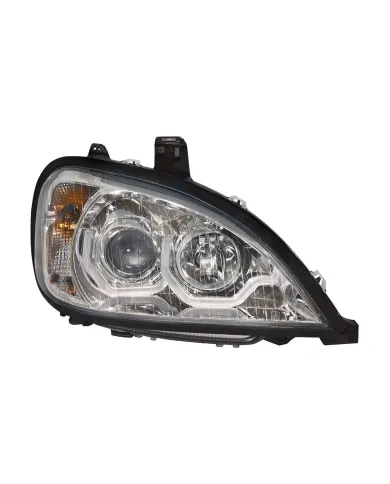 UP31188-Chrome Projection Headlight With Dual Function Light Bar For 2001-2020 Freightliner Columbia - Passenger
