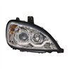 UP31188-Chrome Projection Headlight With Dual Function Light Bar For 2001-2020 Freightliner Columbia - Passenger
