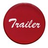UP23229-1R-"Trailer" Glossy Air Valve Knob Candy Color Sticker - Candy Red
