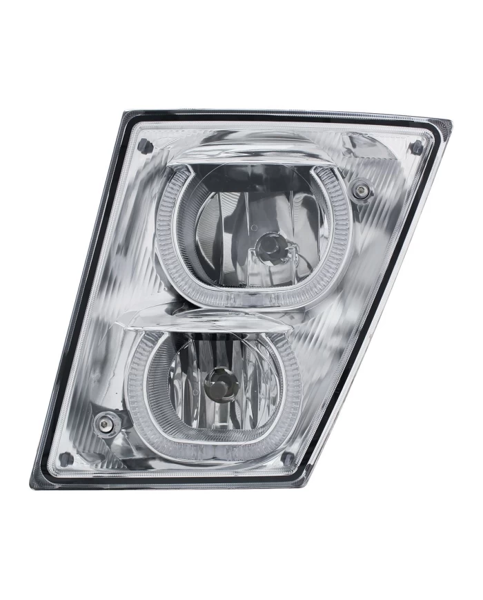 (CBOX) 2003-2017 VOLVO VN/VNL FOG/DRIVING LIGHT WITH WHITE LED LIGHT BAR - DRIVER (CBOX) 2003-2017 VOLVO VN/VNL FOG/DRIVING LIGHT WITH WHITE LED LIGHT BAR - DRIVER