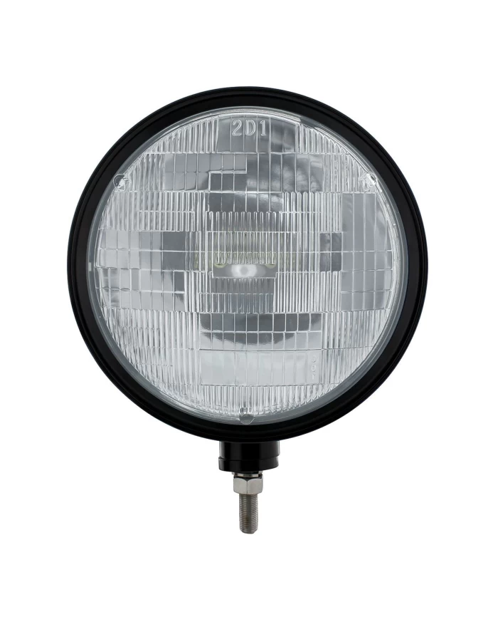 (BOX) BLACK "BILLET" STYLE GROOVE HEADLIGHT - H6024 HALOGEN (BOX) BLACK "BILLET" STYLE GROOVE HEADLIGHT - H6024 HALOGEN