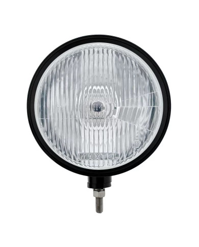 (BOX) BLACK "BILLET" STYLE GROOVE HEADLIGHT - H4 HALOGEN (BOX) BLACK "BILLET" STYLE GROOVE HEADLIGHT - H4 HALOGEN