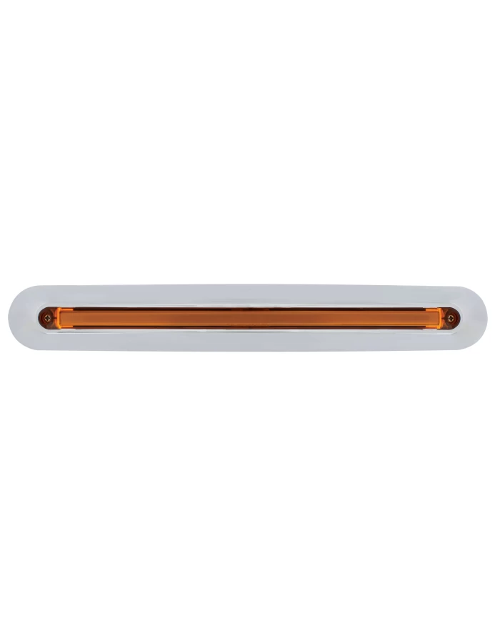 (BULK) 24 LED 2005+ FREIGHTLINER MIRROR LIGHT BAR - GLO LIGHT - AMBER LED/AMBER LENS
