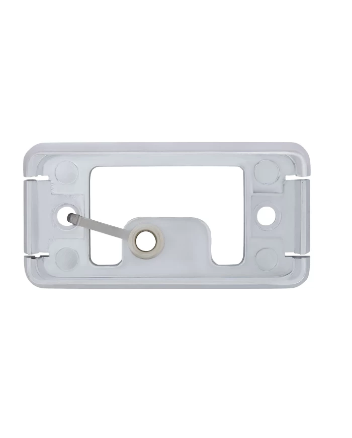 (BULK) CHROME MOUNTING BRACKET FOR 1 BULB SMALL RECTANGULAR CLEARANCE/MARKER LIGHT (BULK) CHROME MOUNTING BRACKET FOR 1 BULB SMALL RECTANGULAR CLEARANCE/MARKER LIGHT