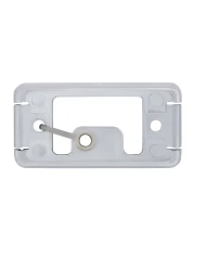 (BULK) CHROME MOUNTING BRACKET FOR 1 BULB SMALL RECTANGULAR CLEARANCE/MARKER LIGHT (BULK) CHROME MOUNTING BRACKET FOR 1 BULB SMALL RECTANGULAR CLEARANCE/MARKER LIGHT
