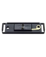 (BULK) BLACK MOUNTING BRACKET FOR 2 BULB RECTANGULAR CLEARANCE/MARKER LIGHT