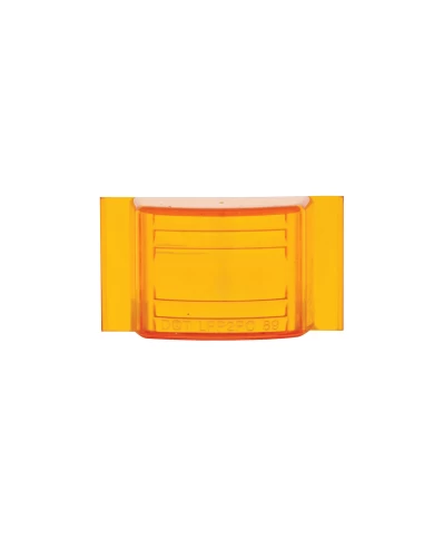 (BULK) NARROW-RAIL CLEARANCE & SIDE MARKER LIGHT LENS, AMBER (BULK) NARROW-RAIL CLEARANCE & SIDE MARKER LIGHT LENS, AMBER