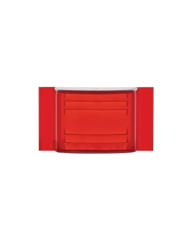 (BULK) NARROW-RAIL CLEARANCE & SIDE MARKER LIGHT LENS, RED (BULK) NARROW-RAIL CLEARANCE & SIDE MARKER LIGHT LENS, RED