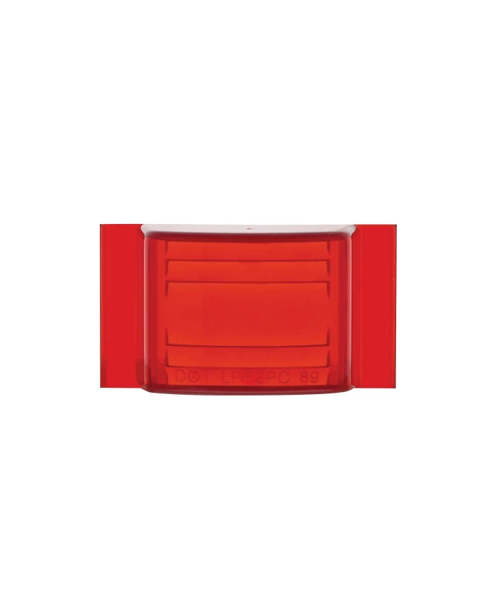 (BULK) NARROW-RAIL CLEARANCE & SIDE MARKER LIGHT LENS, RED (BULK) NARROW-RAIL CLEARANCE & SIDE MARKER LIGHT LENS, RED