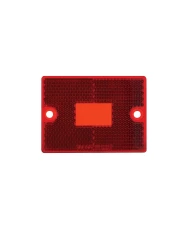 (BULK) COMBINATION LIGHT LENS, RED, SIDE MARKER