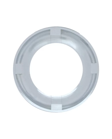 (CARD) CHROME PLASTIC 2" TWIST-ON BEZEL (CARD) CHROME PLASTIC 2" TWIST-ON BEZEL