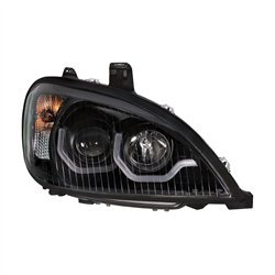 UP31225-Blackout Projection Headlight With Dual Function Light Bar For 2001-2020 Freightliner Columbia - Passenger