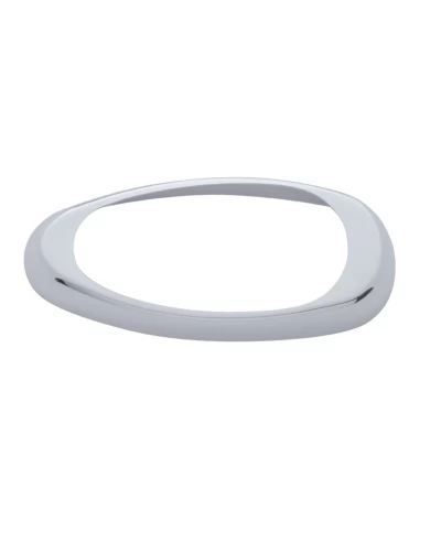 (CARD) CHROME PLASTIC FREIGHTLINER SLEEPER TURN SIGNAL LIGHT BEZEL (CARD) CHROME PLASTIC FREIGHTLINER SLEEPER TURN SIGNAL LIGHT BEZEL