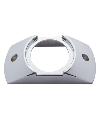 (CARD) CHROME PLASTIC 2" BRANCH DEFLECTOR (CARD) CHROME PLASTIC 2" BRANCH DEFLECTOR