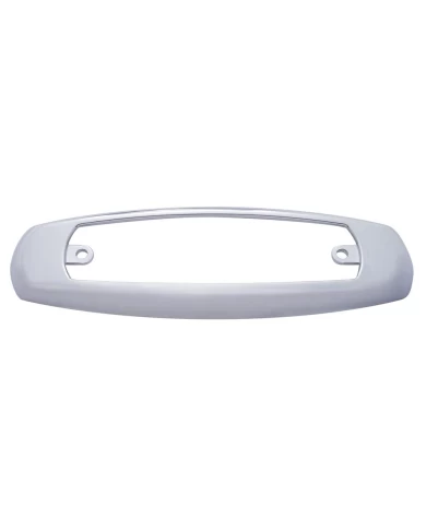 (CARD) CHROME PLASTIC OEM PETERBILT LIGHT BEZEL - LOW PROFILE (CARD) CHROME PLASTIC OEM PETERBILT LIGHT BEZEL - LOW PROFILE