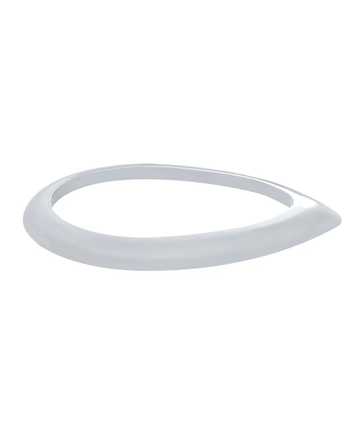 (BULK) CHROME PLASTIC "TEARDROP" LIGHT BEZEL