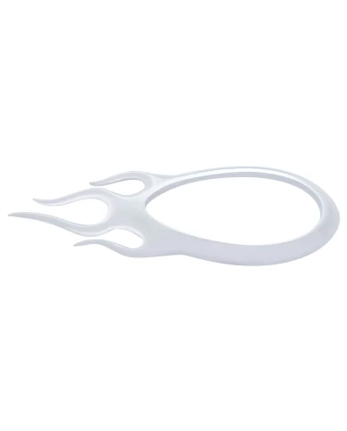 (CARD) CHROME PLASTIC "INFERNO" LIGHT BEZEL (CARD) CHROME PLASTIC "INFERNO" LIGHT BEZEL