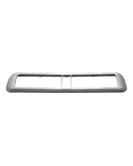 (BULK) CHROME PLASTIC RECTANGULAR LIGHT BEZEL W/ LED LIGHT OPENING - FLUSH MOUNT (BULK) CHROME PLASTIC RECTANGULAR LIGHT BEZEL W/ LED LIGHT OPENING - FLUSH MOUNT