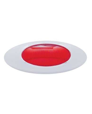 (CARD) "PHANTOM I" CHROME PLASTIC BEZEL & LENS KIT - RED (CARD) "PHANTOM I" CHROME PLASTIC BEZEL & LENS KIT - RED