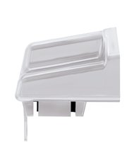 (BULK) CHROME PLASTIC LICENSE LIGHT BRACKET
