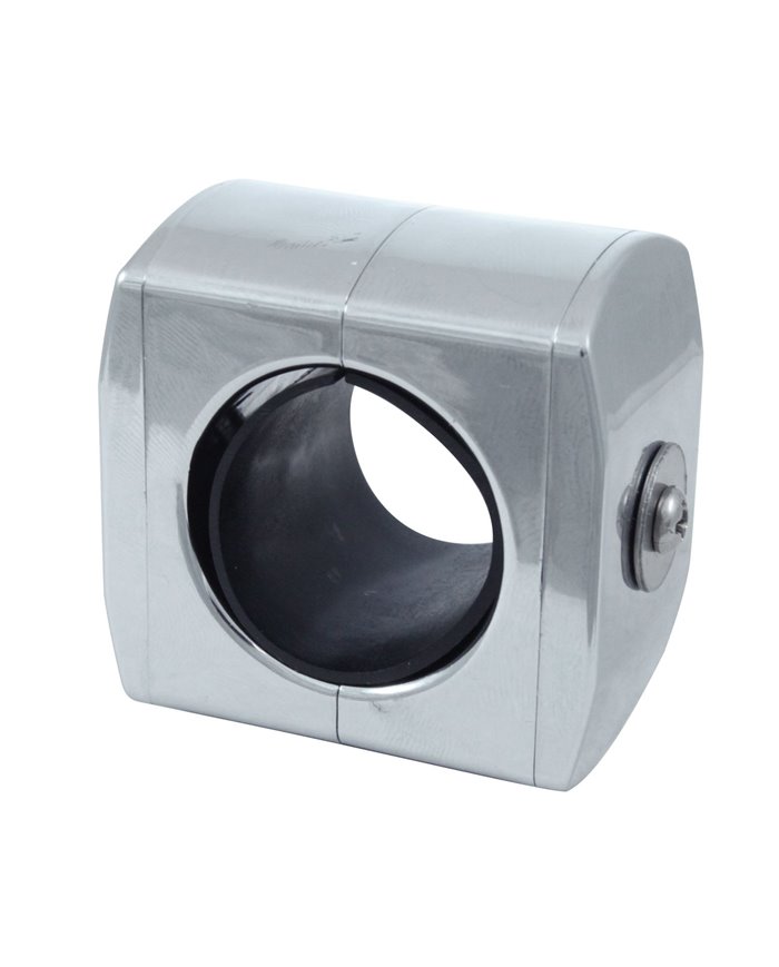 (CARD) CHROME PLASTIC LIGHT BAR BRACKET