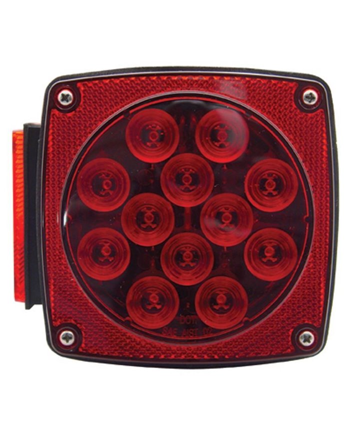 (CARD) CHROME PLASTIC PETERBILT HEADLIGHT TURN SIGNAL COVER - LOW PROFILE