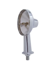 (BULK) CHROME HONDA LIGHT HOUSING W/ 2 1/8" ARM (BULK) CHROME HONDA LIGHT HOUSING W/ 2 1/8" ARM