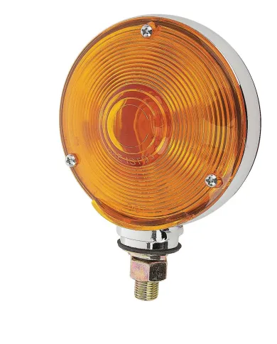 UP31241-Double Face Turn Signal Light With 1156 Bulb - Amber & Red Lens