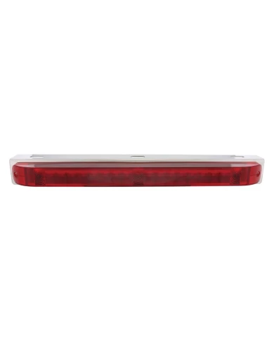 (CARD) STAINLESS 19 RED LED LIGHT BAR BRACKET (CARD) STAINLESS 19 RED LED LIGHT BAR BRACKET