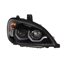 UP31255-Blackout Projection Headlight With LED Position Light For 2001-2020 Freightliner Columbia - Passenger