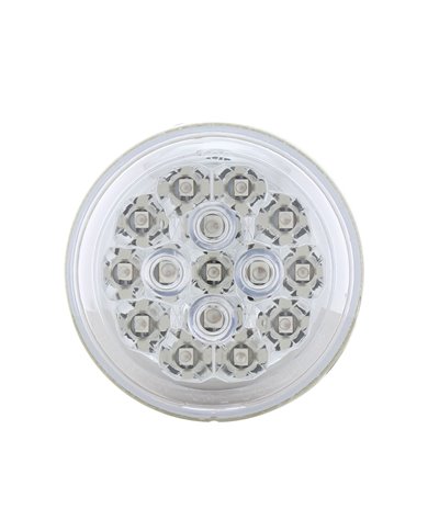 (CARD) 15 RED LED 2 3/8” HARLEY TURN SIGNAL - CLEAR LENS (CARD) 15 RED LED 2 3/8” HARLEY TURN SIGNAL - CLEAR LENS