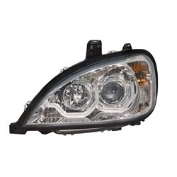 UP31256-Chrome Projection Headlight With LED Position Light For 2001-2020 Freightliner Columbia - Driver