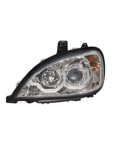 UP31256-Chrome Projection Headlight With LED Position Light For 2001-2020 Freightliner Columbia - Driver
