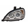 UP31256-Chrome Projection Headlight With LED Position Light For 2001-2020 Freightliner Columbia - Driver