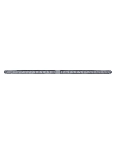 (CARD) 24" LED LIGHT BAR WITH TWO 14 AMBER LED LIGHT BAR - CLEAR LENS (CARD) 24" LED LIGHT BAR WITH TWO 14 AMBER LED LIGHT BAR - CLEAR LENS