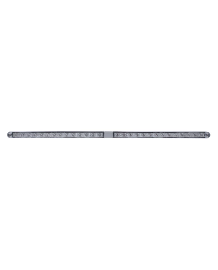 (CARD) 24" LED LIGHT BAR WITH TWO 14 AMBER LED LIGHT BAR - CLEAR LENS