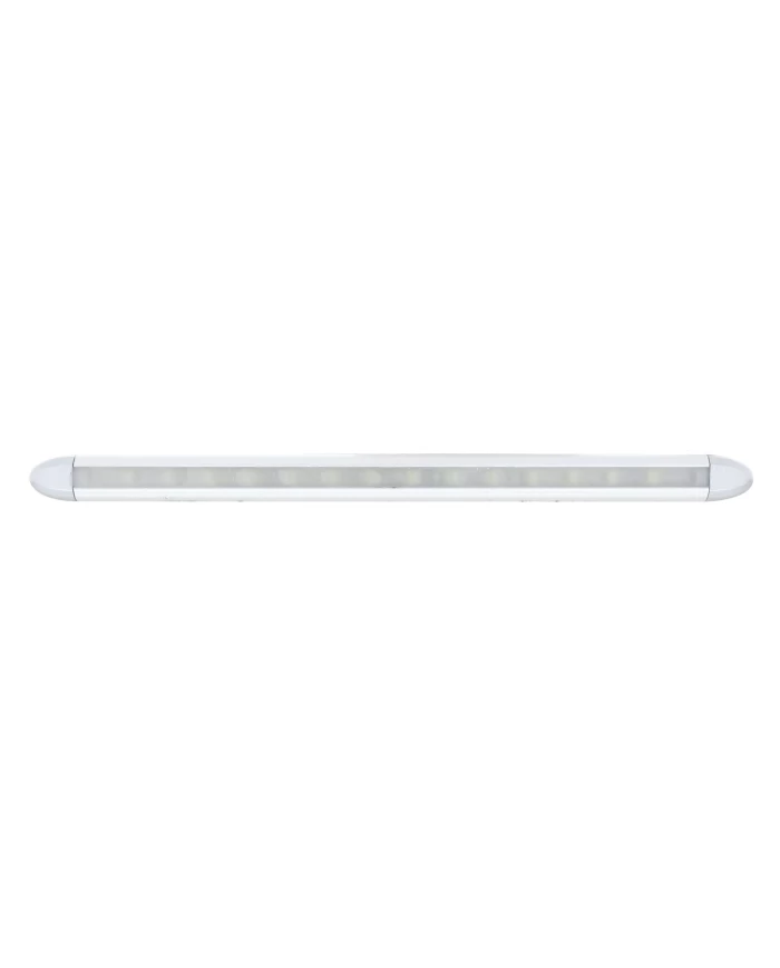 (CARD) 14 LED 6" SLIM LIGHT BAR - WHITE LED / CLEAR LENS