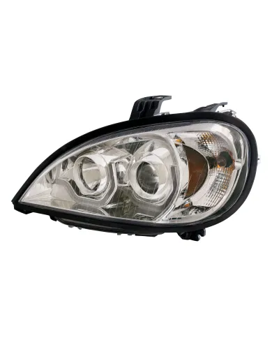 UP31256-Chrome Projection Headlight With LED Position Light For 2001-2020 Freightliner Columbia - Driver